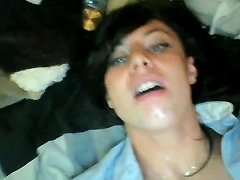 Tgirl Cums In Her Own Face 15 Times